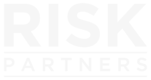 The Risk Partners Logo - White